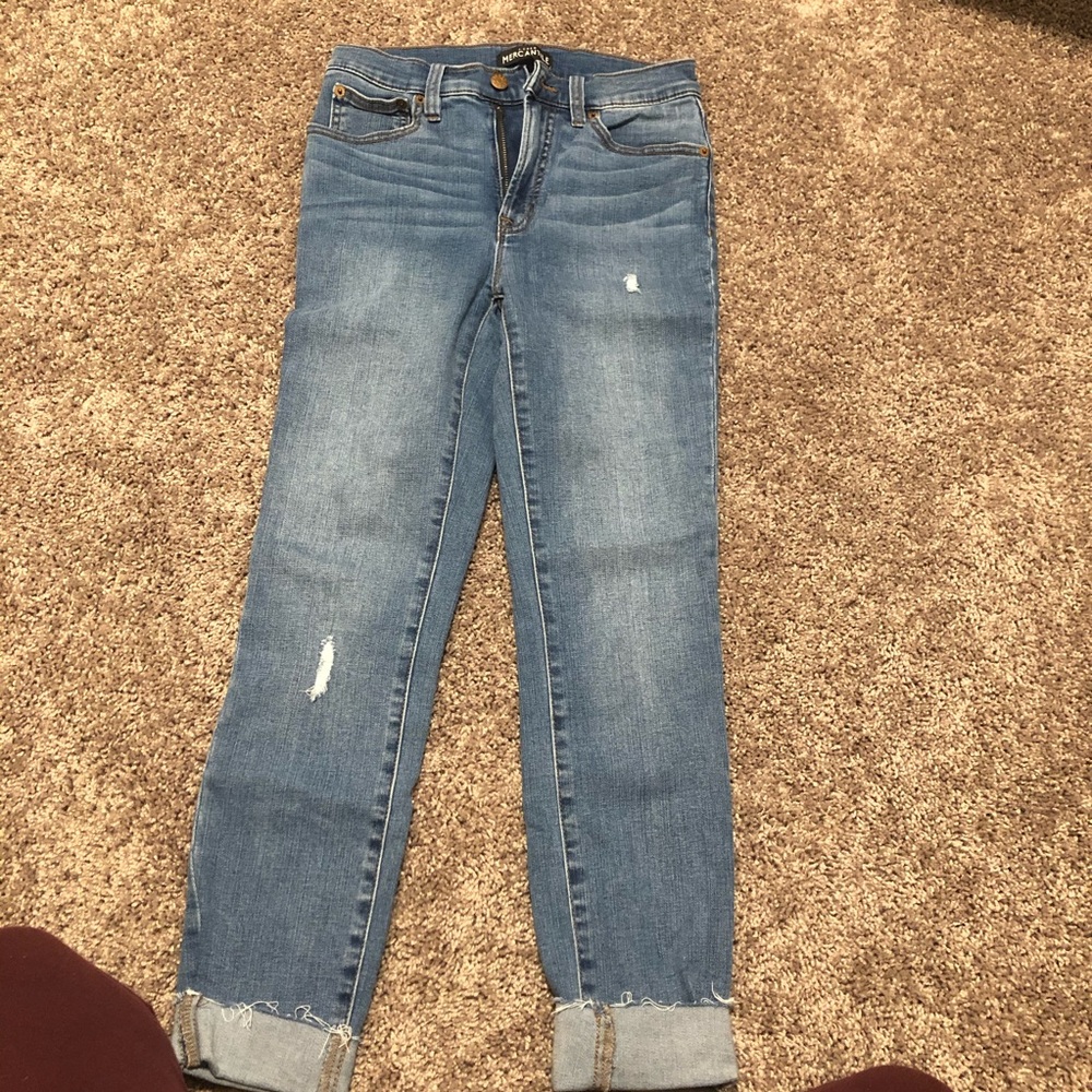 J CREW MERCANTILE JEANS